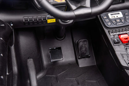 2 Seater Lamborghini SVJ 24V XXL Ride on Sports Car Massive Size - Blue