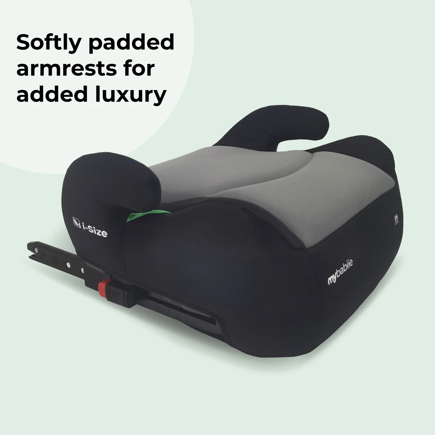 My Babiie MBCSB20 Booster R129 Car Seat with ISOFIX - Grey