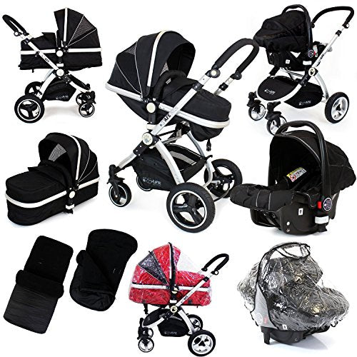 iSafe 3 in 1 Travel System - Black